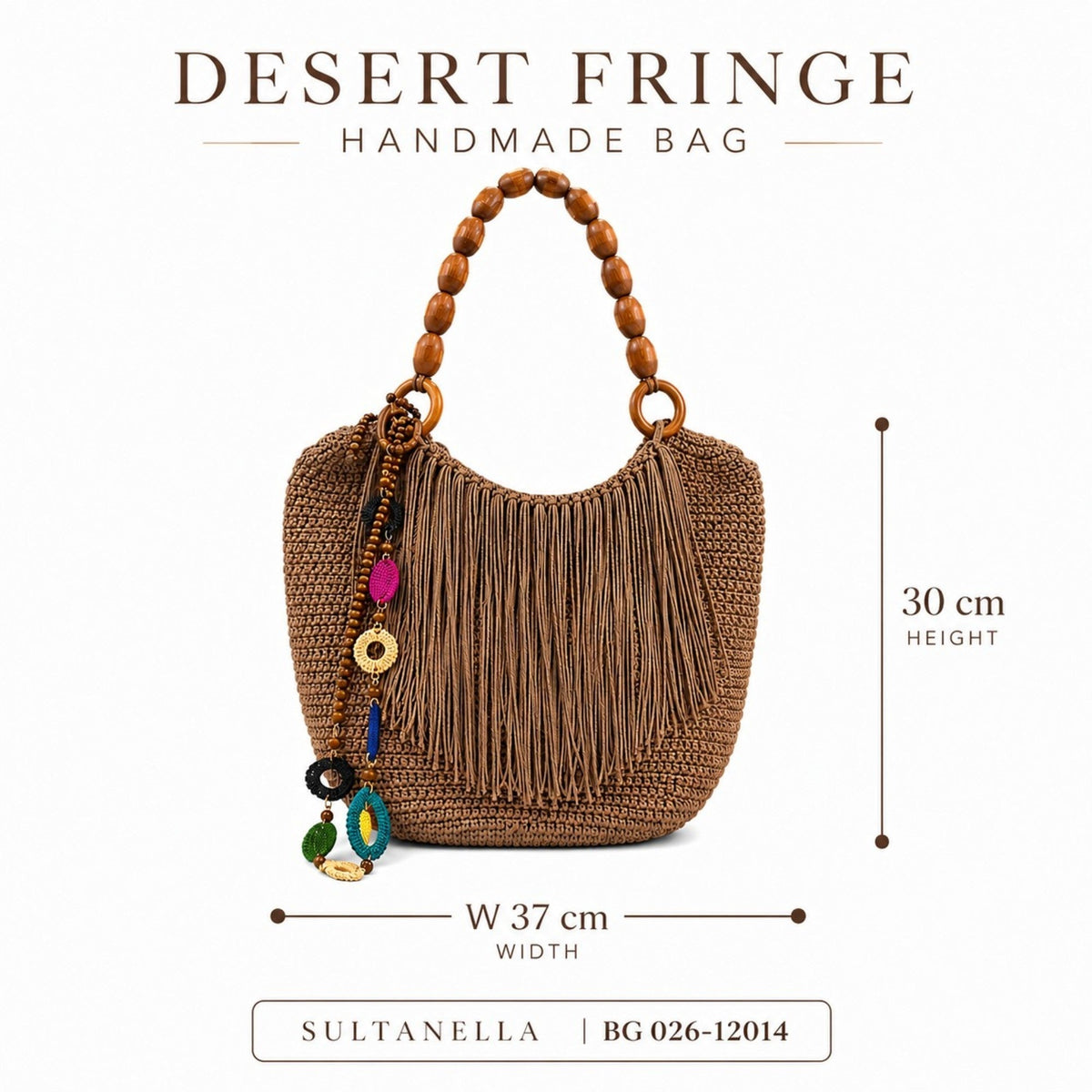 Desert Fringe Handmade Bag