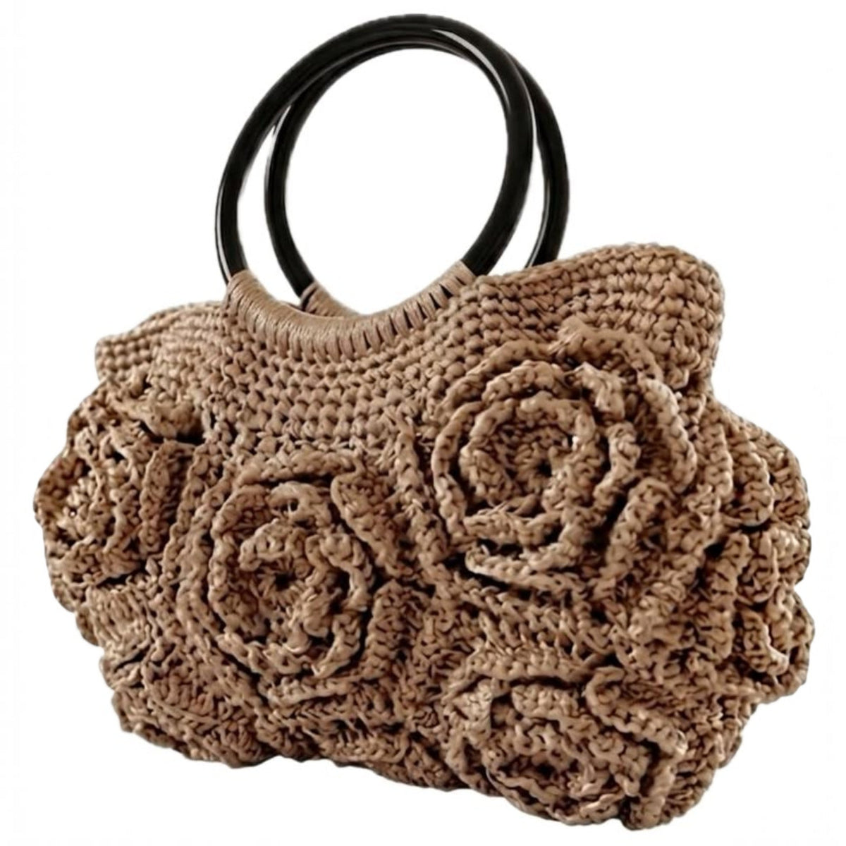 Rose Bloom Handmade Handbag